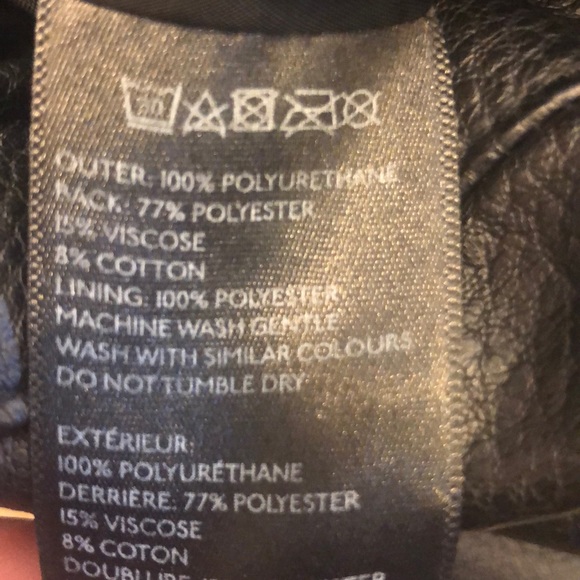 NWOT Silence & Noise Faux Leather UOF Skirt Sz XS - Picture 8 of 8